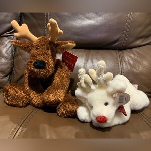 Set of 2 Holiday Reindeer